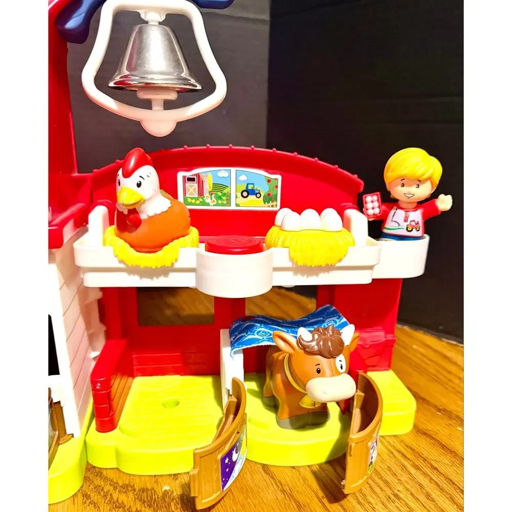 FP Little People Caring For Animals Farm Barn Truck Farmer Animals Smart Stages